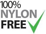 100 percent nylon free
