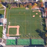 EasyTurf grass on a multi use athletic field