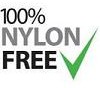 Nylon free means no absorption of chemicals, dog urine or drinks. Also it lasts 15-20 years.